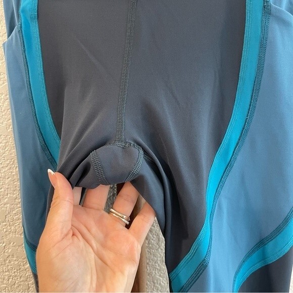Lululemon Wild Twist 7/8 Tight Legging Gravity Pacific Teal 6 - Picture 7 of 16